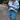 BLUE Gingham BOXER SHORT